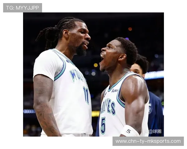 诺维尔急停投篮命中，森林狼替补持续发挥